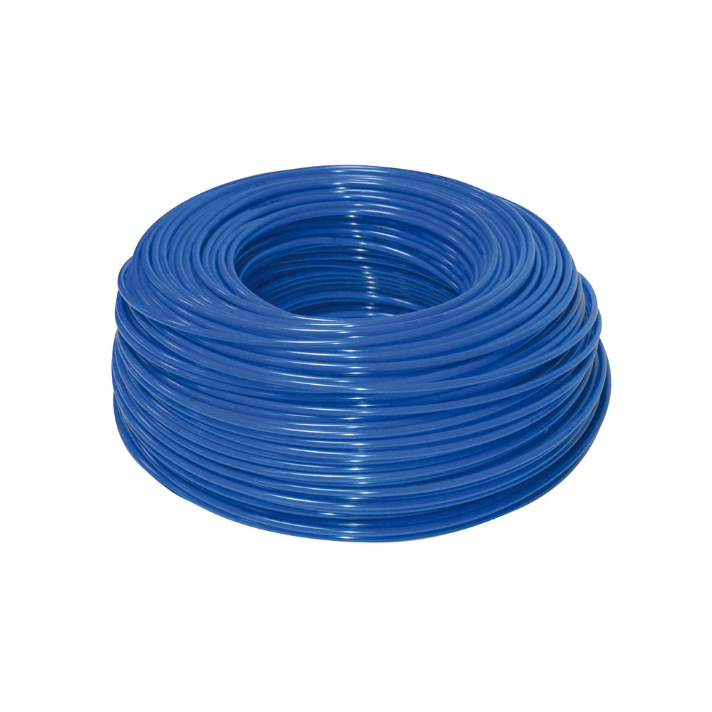 Schlauch blau 1/4' aus Polyethylen pro Meterware